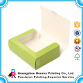 Customized Window Fancy Cardboard Ceramic Macaron Packaging Box Wholesale